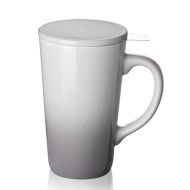 Tea & Coffee Mug With Infuser And Lid
