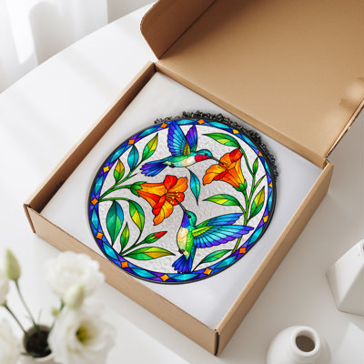 Birds Window Panel