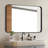 Eitzen Rectangle Wall Mirror High-Strength Tempered Glass and  Stainless Steels Framed Wall Mirror Accent Mirror-195078558-216028328