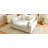 113" Modern Sectional Sofa With Chenille Fabric And Smart Charging-120347304