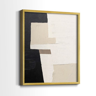 Série ABSTRACT DCLxx - reproduction encadrée de qualité supérieure - prête à être accrochée - aucun clou requis