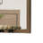 Pize Dresser Mirror,  Walnut Brown, 39x39 Landscape Frame