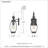 Pihu 17" H Outdoor Wall Lantern-23509532