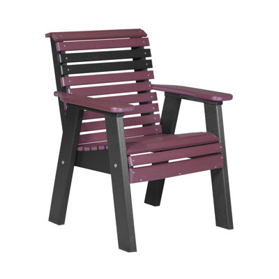 Banc de parc en plastique plain Zent