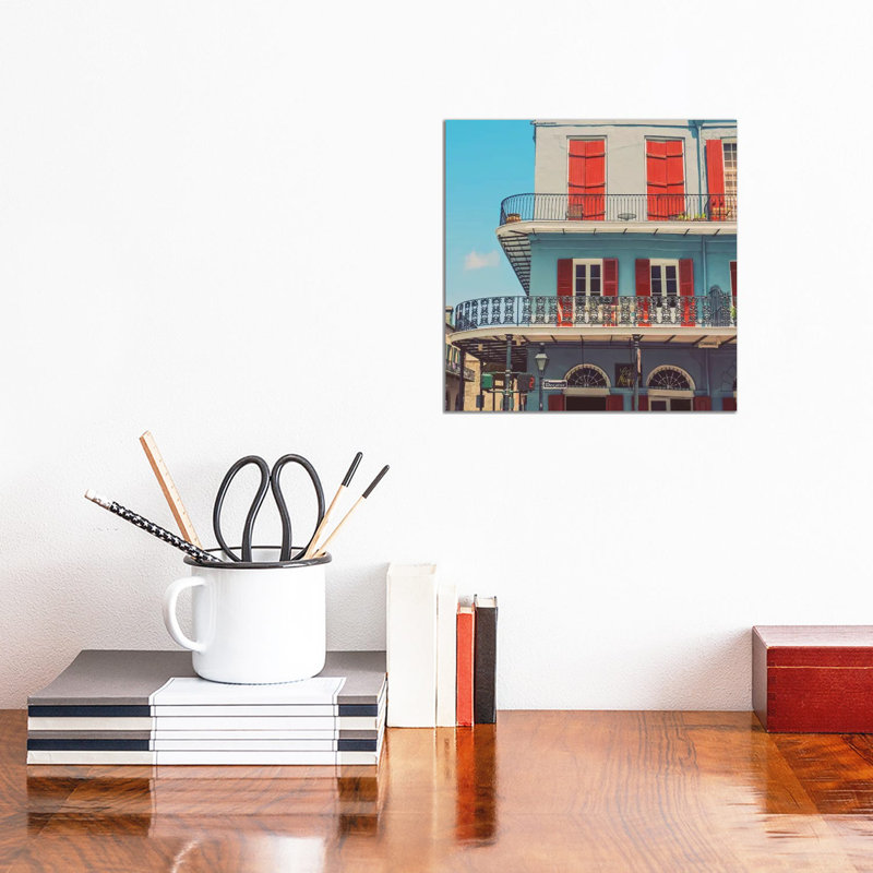 Two 1 Piece Wall Art on Canvas, 30.48cm H x 30.48cm W x 1.91cm D, Wrapped Canvas