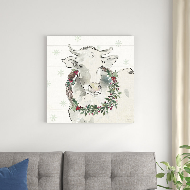 Noël moderne de ferme moderne, H 30 po x l 30 po