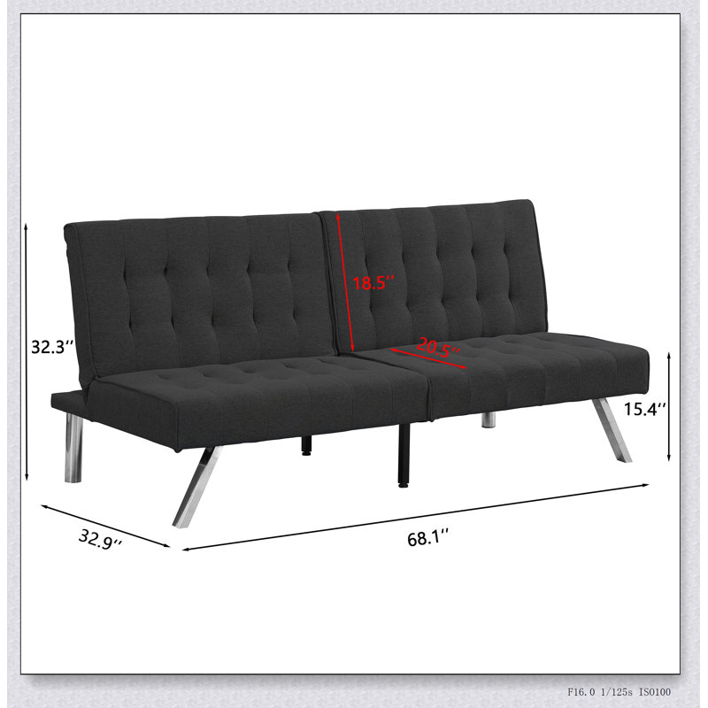 Console Mirod Elegant Minimalist, Noir