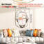 Briahna Glass Oval Wall Mirror-1203748194