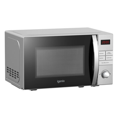 20L 800w Solo Microwave Black
