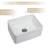 24'' L x 18" W Farmhouse Kitchen Sink White Ceramic Single Bowl Kitchen Sink Apron Front Sink