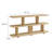 Lyle Sculptural 2-Tier Bookshelf-109729088