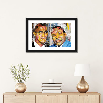" Malcolm X Martin " by Domonique Brown