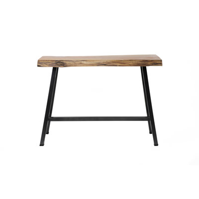 Edens Acacia Rectangular Wood Top Dining Table
