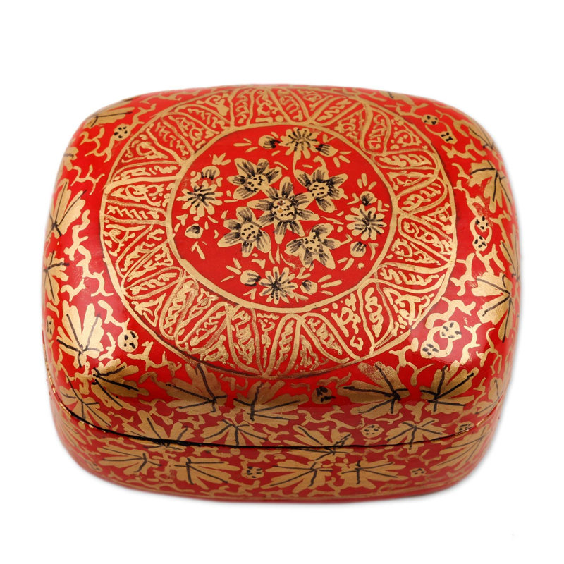 Boîte décorative Novica Bouquet