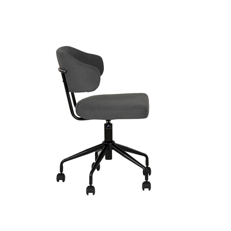 Tessa Swivel Office Chair, Gray
