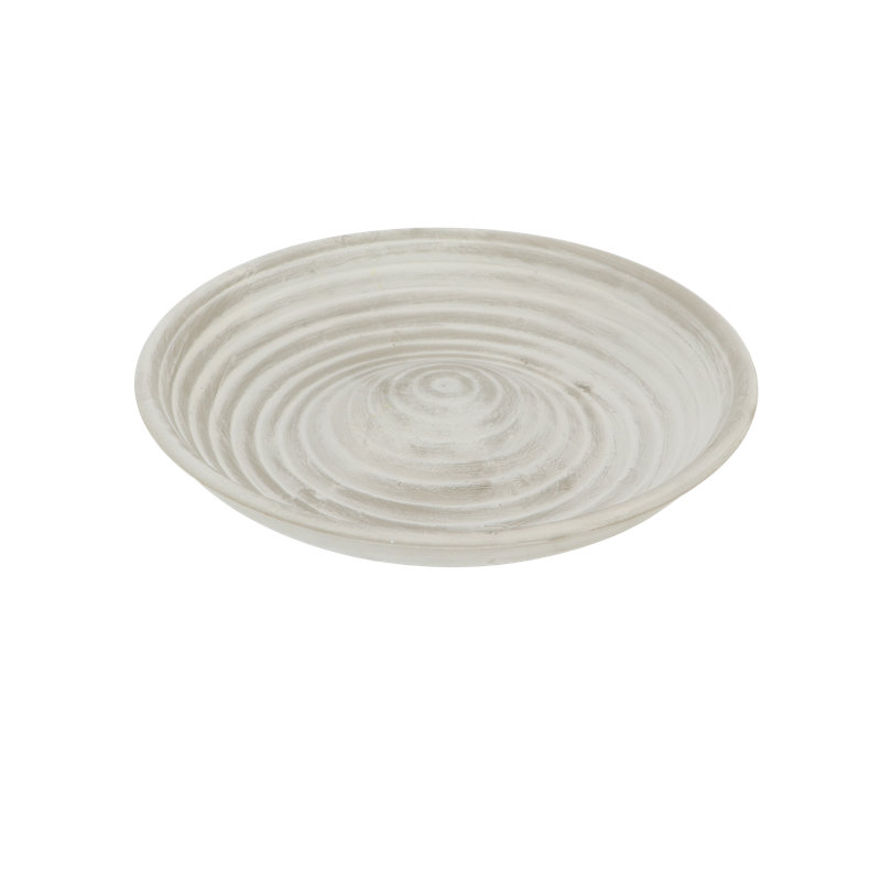 Bird Bath Ceramic Grey