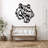 Roaring Tiger Head Metal Wall Art - Wild Big Cat Wall Decor - Fierce Jungle Tiger Sculpture - Safari Animal Rustic Home Decoration - Modern Industrial Iron Wall Hanging - Bold Statement Wildlife Artwork - Adventure Nature Gift-1723020087-1723020085