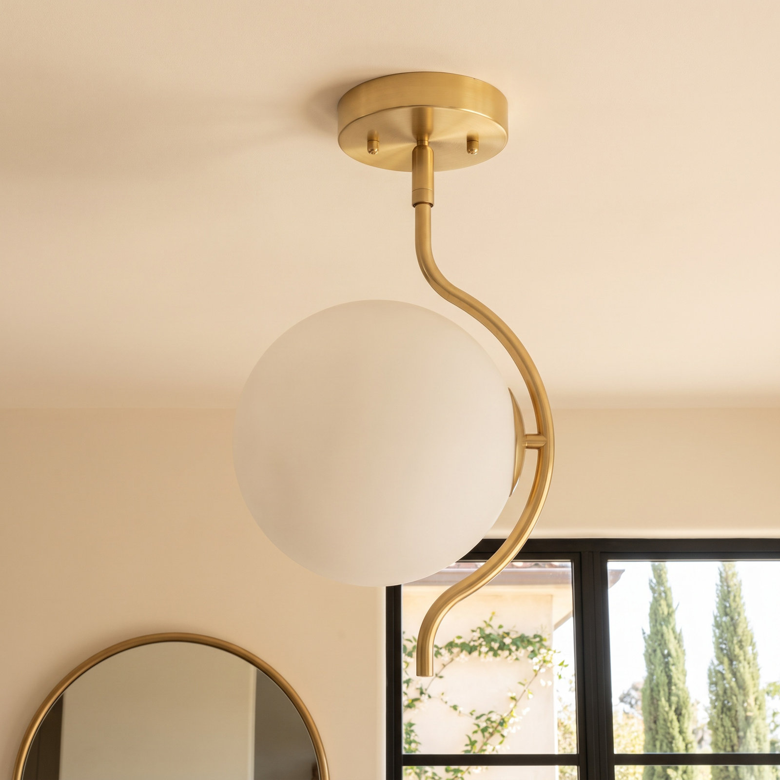 9" Single Light Kitchen Island Light
