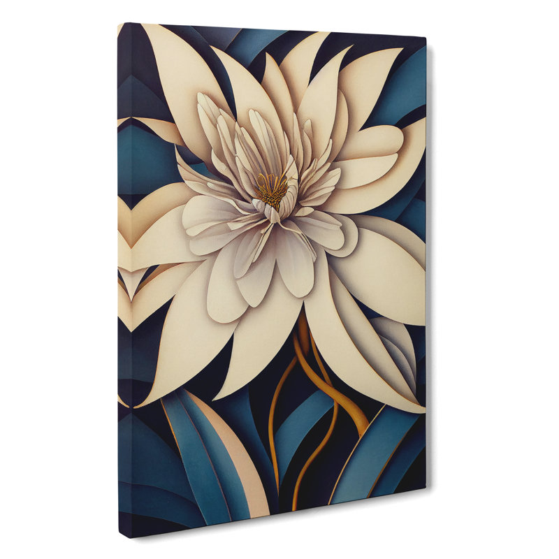 XC1022-47X A Favourable Flower - Wrapped Canvas Print, Wrapped Canvas, 60cm H x 40cm W