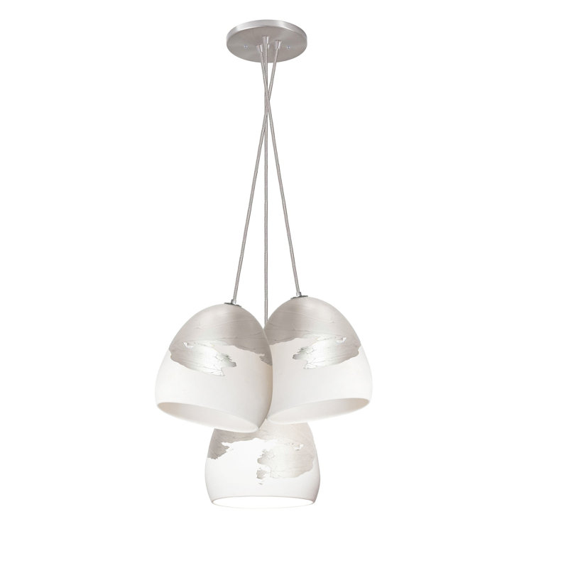 Ombre 3 - Light Pendant, 48" H x 18" W x 18" D