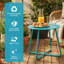 Ebern Round Outdoor Side Table-899162088
