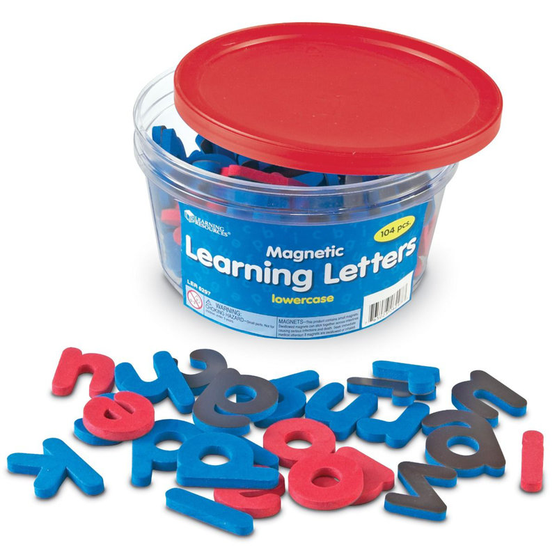 Magnetic Learning Letters Lowercase Letters