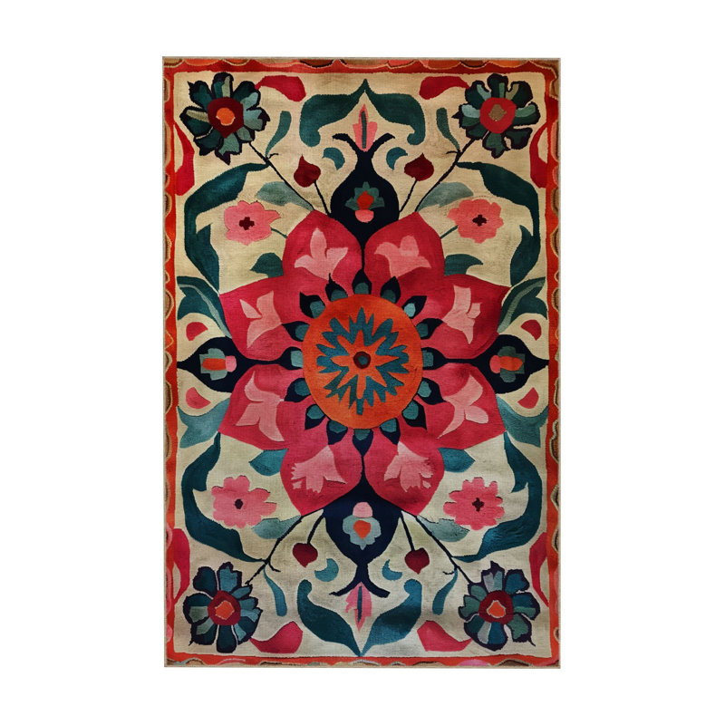 Tapis décoratif moderne multicolore Paris Collection Paris, Tapis de couloir 3 pi 3,37 po x 9 pi 10,11 po