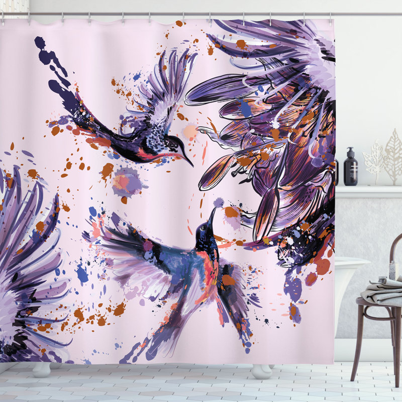 70"H x 69"W, Pale Lilac