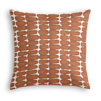 Geometric Reversible Throw Pillow