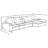 Thiego Upholstered Reversible Chaise Sectional Sofa Sand-94619420