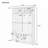 47.2"Wide Hall Tree with 3 Hooks , Coat Hanger, Entryway Bench, Storage Bench-1836014766