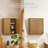 Tremolo Modern 2 Door Wall-Mounted Storage Cabinet with Fluted Push-Open Doors for Bathroom Organization-1100253464