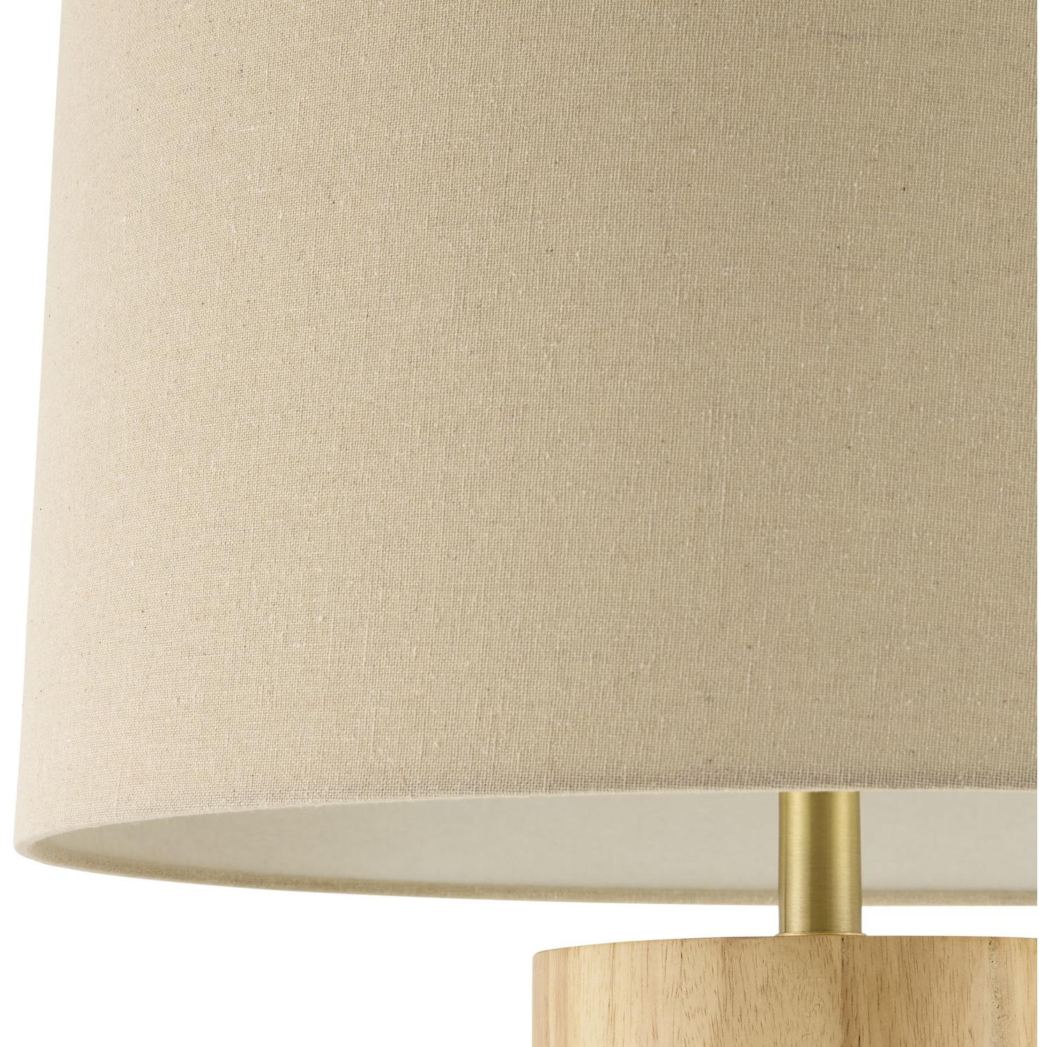 61" Floor Lamp, Beige
