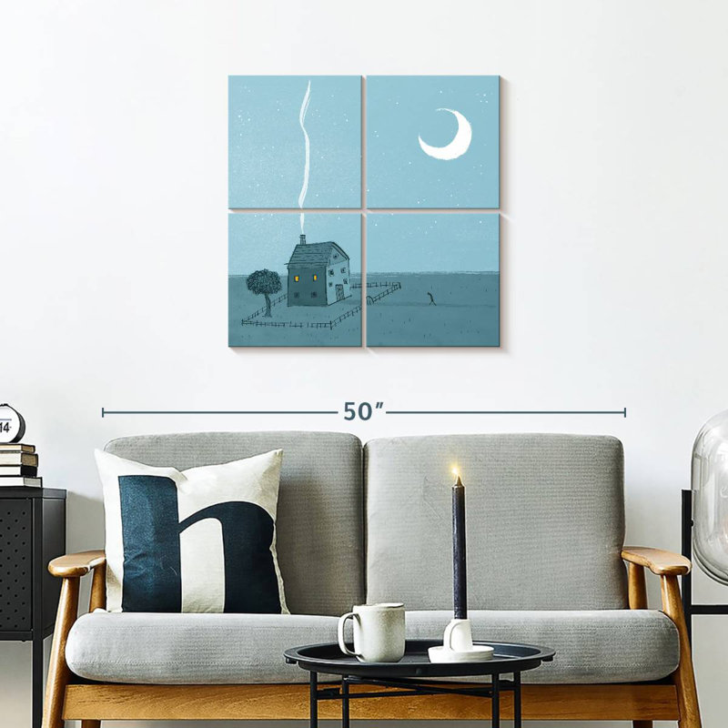 Ashon Lonely House, H 26 po x l 26 po