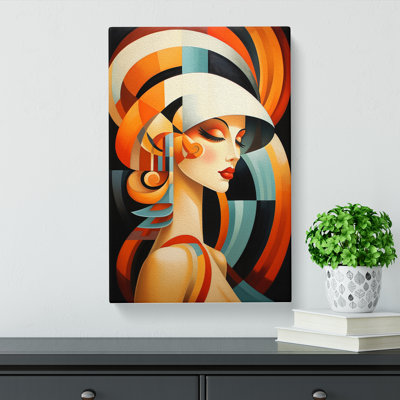Woman Contemporary No.3 - No Frame Print