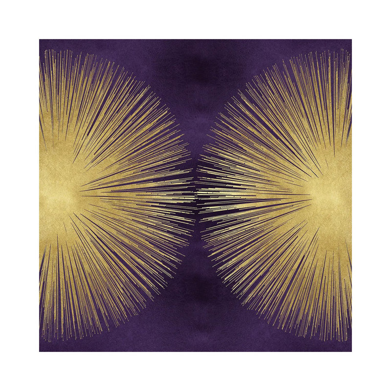 Abby Young - Wrapped Canvas Print, 45.72 cm H x 45.72 cm W x 3.175 cm D, Purple