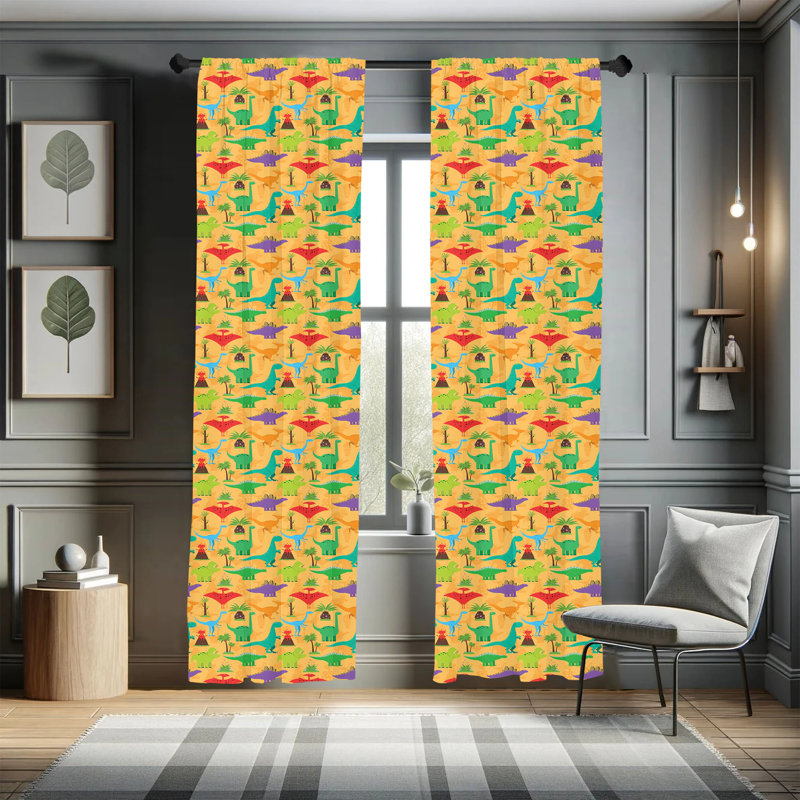 Panneau coulissant semi-diaphane avec passe-tringle Fantasy, 28 po x 63 po