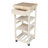 Manatuto Solid Wood Kitchen Cart