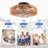 20”Linen Rope Caged Flush Mount Ceiling Fans -1836841649