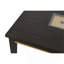 Contemporary Espresso Dining Table Mirror Insert 1Pc Rectangle Table Kitchen Dining Room Furniture