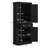 72.5" Kitchen Pantry Cabinet, Traditional Freestanding Storage Cabinet with 4 Doors, Drawer and 3 Adjustable Shelves for Dining Room, Black Wood Grain-269854377-269854379