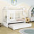 Balqees Twin Size House Daybed with Trundle-1889053033