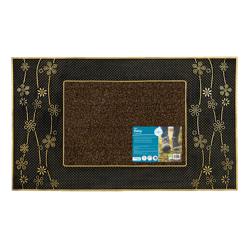 Non-Slip Outdoor Doormat, Gold