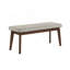 Banc rembourré