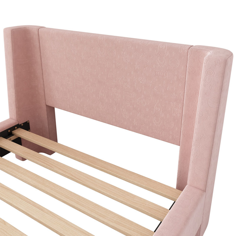 Single (3') Bed Frame, Pink