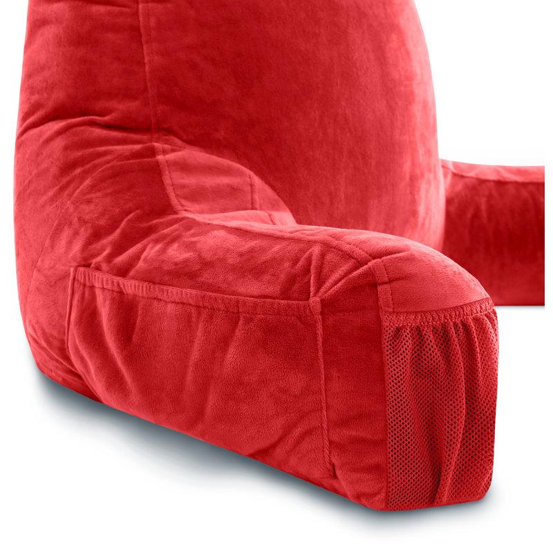  Housse et insert de coussin de lecture, Rouge