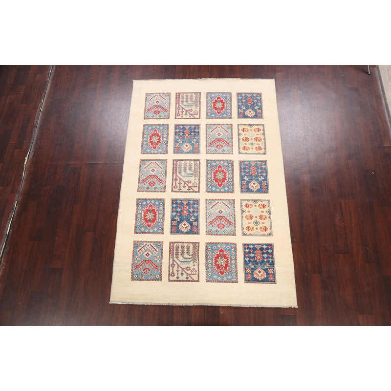 Tapis 100% super Kazak à teinture végétale 5