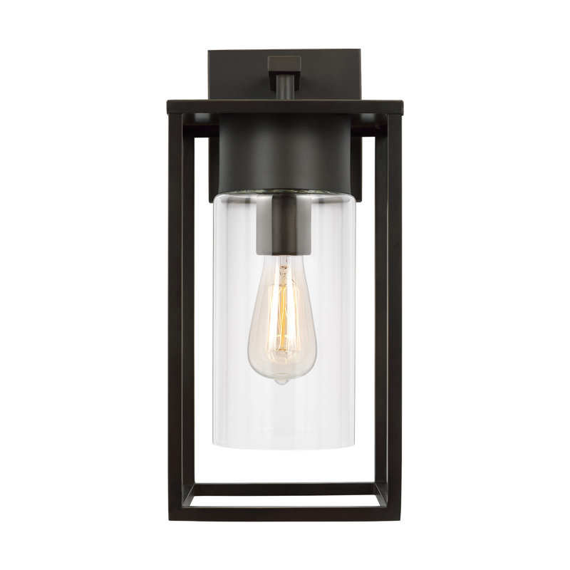 Kota Wall Light, Antique Bronze, 17.13" H x 8" W x 8" D
