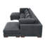 Canapé modulaire de coin avec repose-pieds Croy-109721974