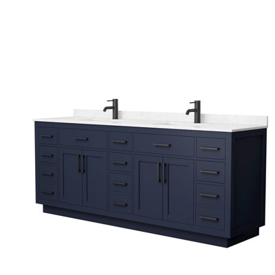 Beckett TK 84'' W Double Vanity